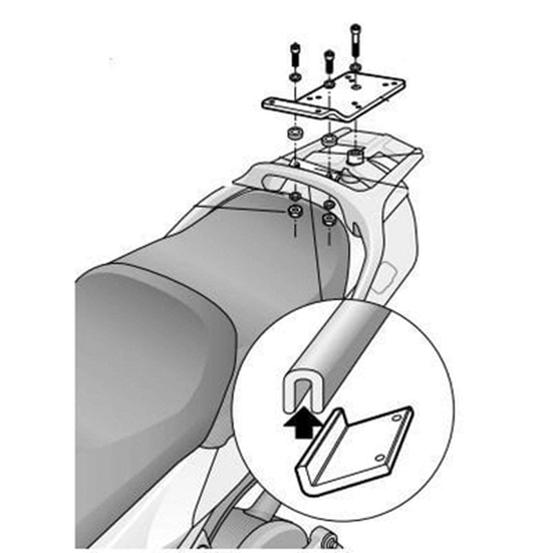 Yamaha Fjr [SHAD] - Top Master Mounting Kit - Yamaha