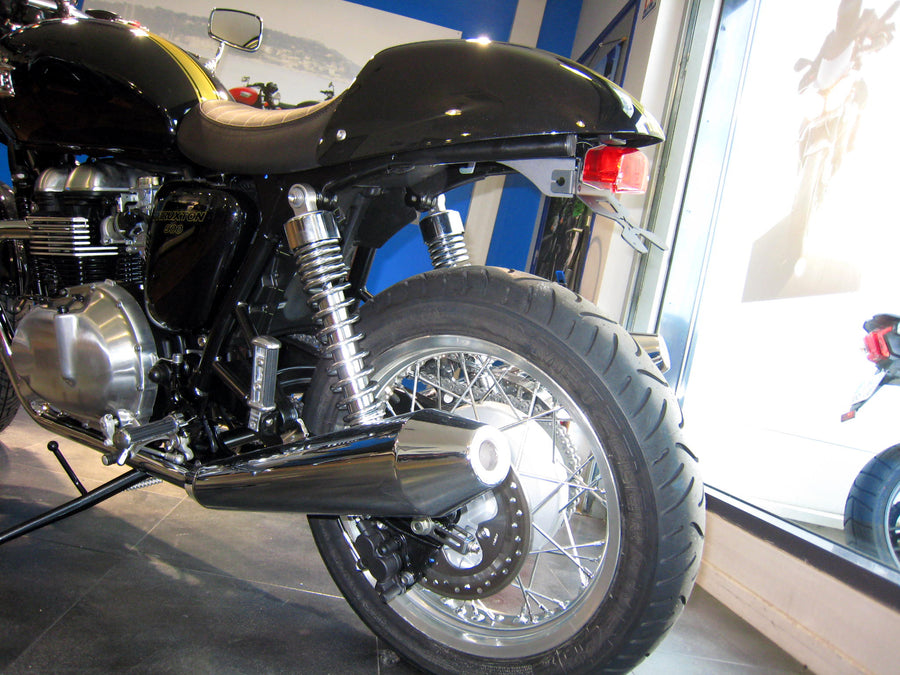 Triumph Scrambler 865 EFI [2008-2018] - Kennzeichenhalter Radlauf schwarz Triumph Bonneville 900
