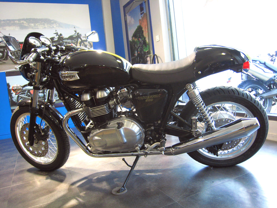 Triumph Scrambler 865 EFI [2008-2018] - Kennzeichenhalter Radlauf schwarz Triumph Bonneville 900