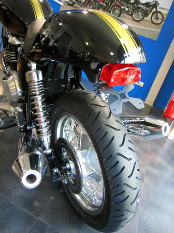 Triumph Scrambler 865 EFI [2008-2018] - Kennzeichenhalter Radlauf schwarz Triumph Bonneville 900