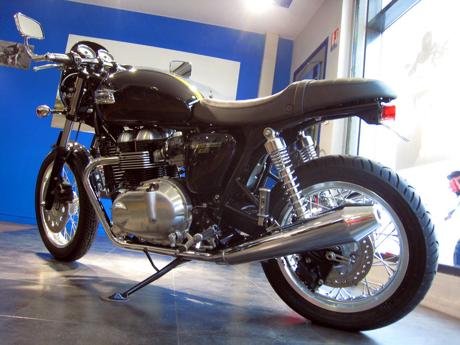 Triumph Bonneville 900 T 100 ABS [2017-2021] - license plate holder wheel arch black Triumph Bonneville 900