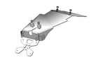 Triumph Scrambler 865 EFI [2008-2018] - Kennzeichenhalter Radlauf schwarz Triumph Bonneville 900