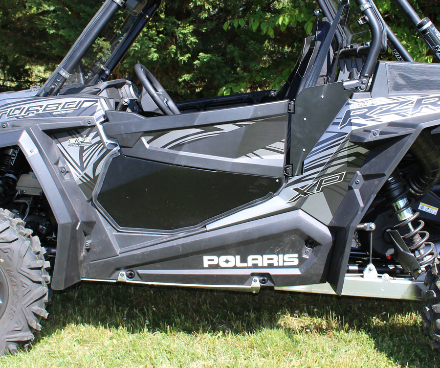 Polaris RZR 1000 XP EPS [2017] - Aluminum Lower Door Panels - Black Polaris RZR1000