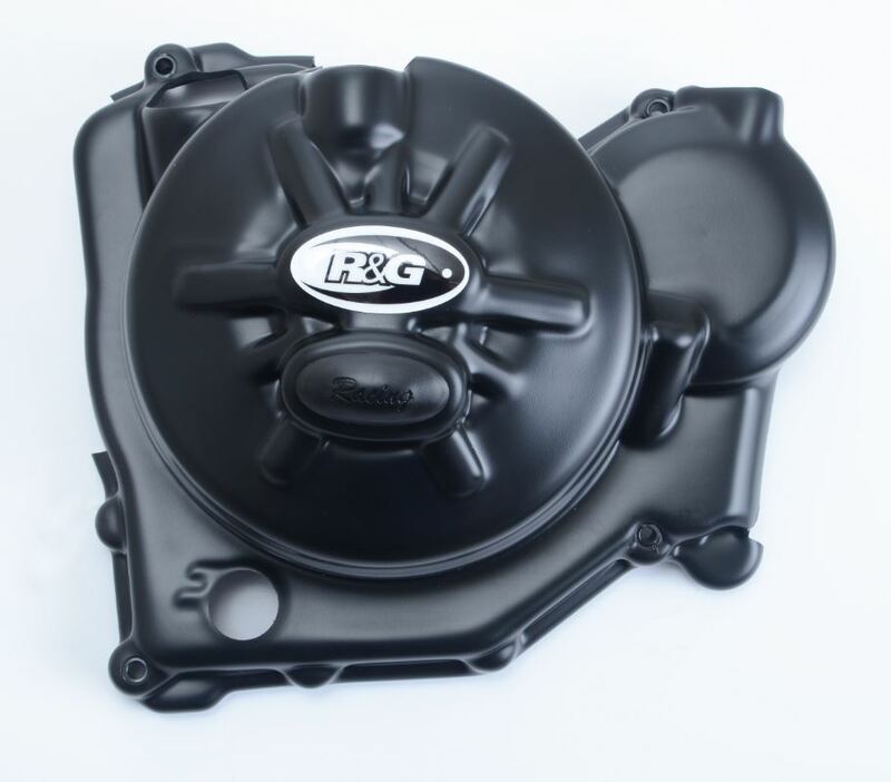 Aprilia RSV4 FACTORY [2009-2010] - Left Race Type Crankcase Cover Protector Black Aprilia RSV4