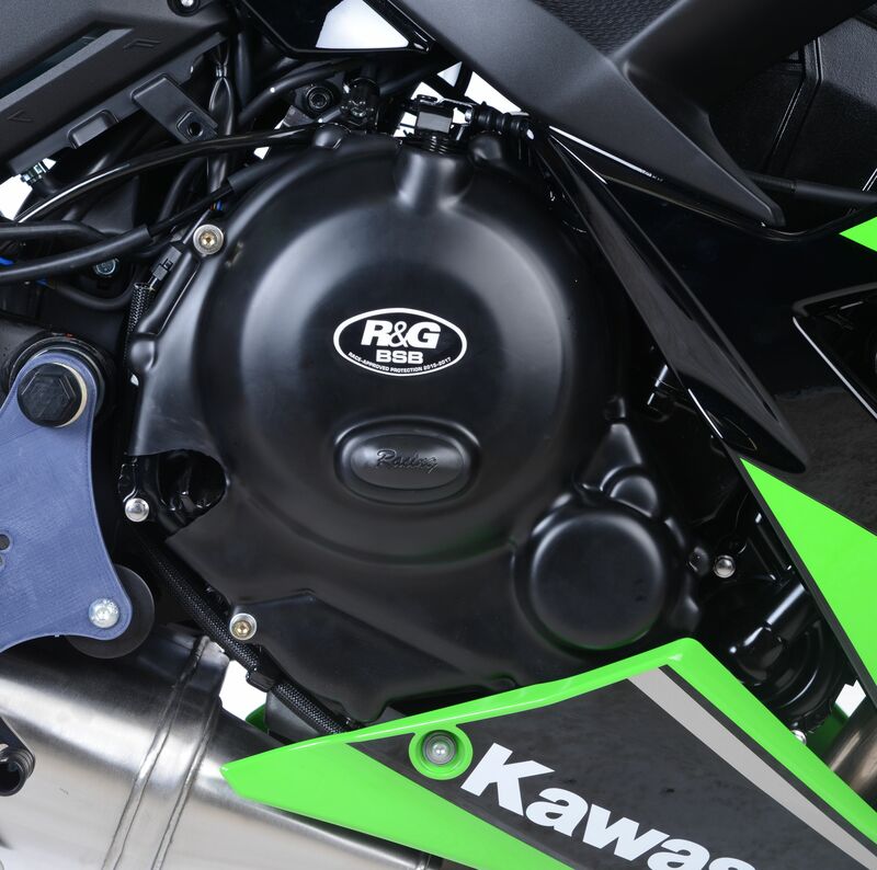 Kawasaki NINJA 650 ABS EX650K [2019-2023] - Race Series Crankcase Cover Protector Right Black Kawasaki