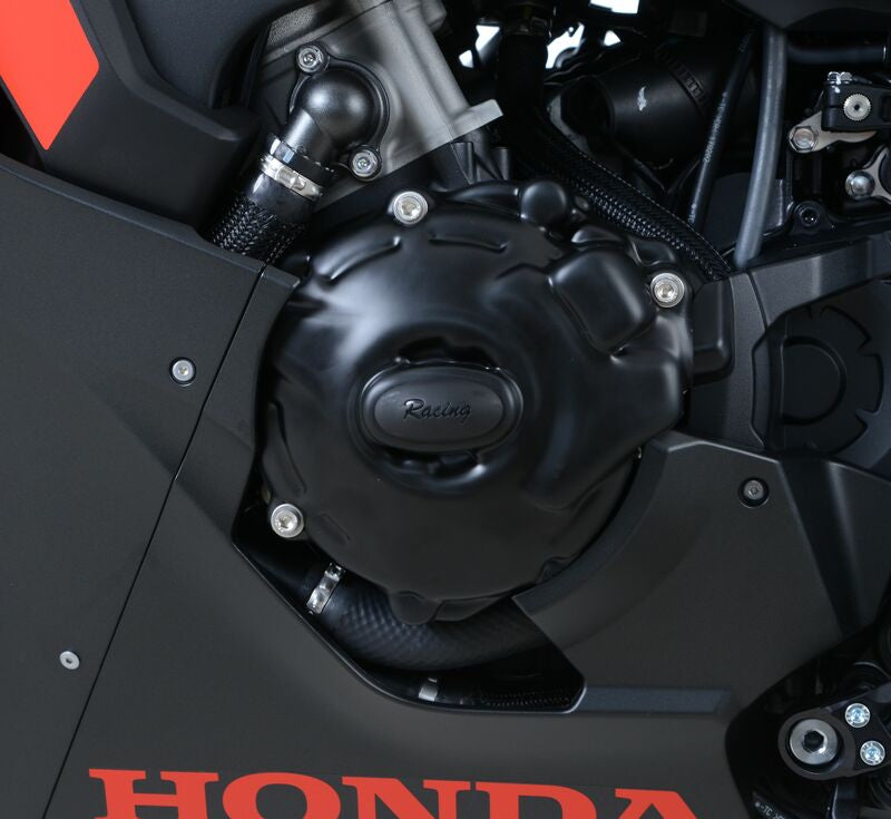 Honda CBR 1000 RR FIREBLADE ABS SC77 [2017-2019] - Race Series Left Crankcase Cover Protector Black Honda CBR1000RR