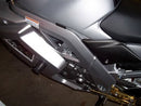 Suzuki SV 650 S ABS [2007-2012] - Aero Crash Protectors (swingarm bearing) Black Suzuki SV650 Full Faired
