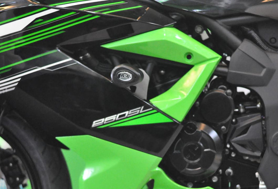 Kawasaki Ninja 250 SL Special Edition (BX 250 A) [2015-2016] - Aero Sturzpads schwarz Kawasaki Ninja 250SL