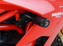Ducati SuperSport S [2017-2024] - Aero Sturzpads schwarz mit Bohrungsblende Ducati Supersport