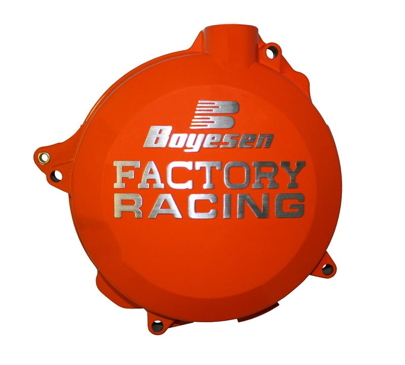 Husaberg Fe 501 [BOYESEN] - Factory Racing clutch cover orange KTM EXC450/500