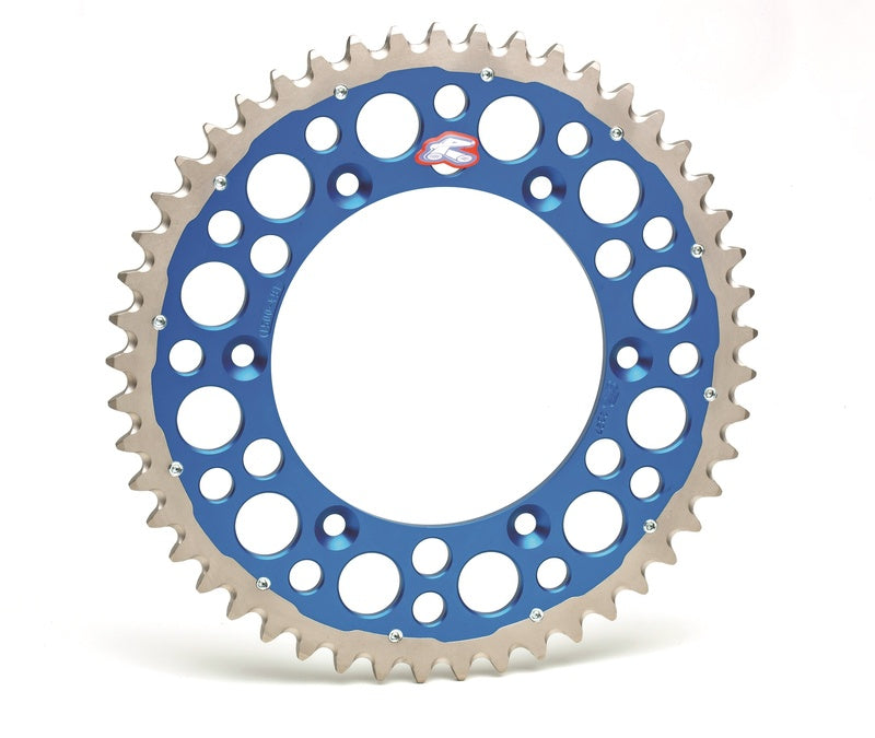 Ktm 890 Duke R [RENTHAL] - TwinColor sprocket aluminum self-cleaning bi-component - 520