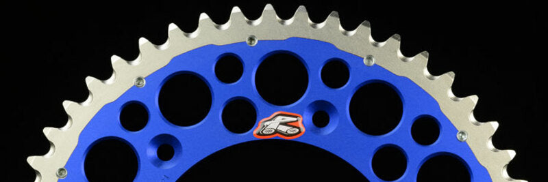 Ktm Adventure 890 [RENTHAL] - TwinColor sprocket aluminum self-cleaning bi-component - 520