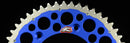 Ktm 640 Egs [RENTHAL] - TwinColor sprocket aluminum self-cleaning bi-component - 520