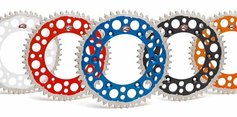 Ktm 790 Adventure [RENTHAL] - TwinColor sprocket aluminum self-cleaning bi-component - 520