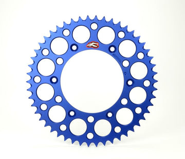 Ktm K4 500 [RENTHAL] - Ultralight self-cleaning, hard-anodized aluminum rear sprocket HA - 520