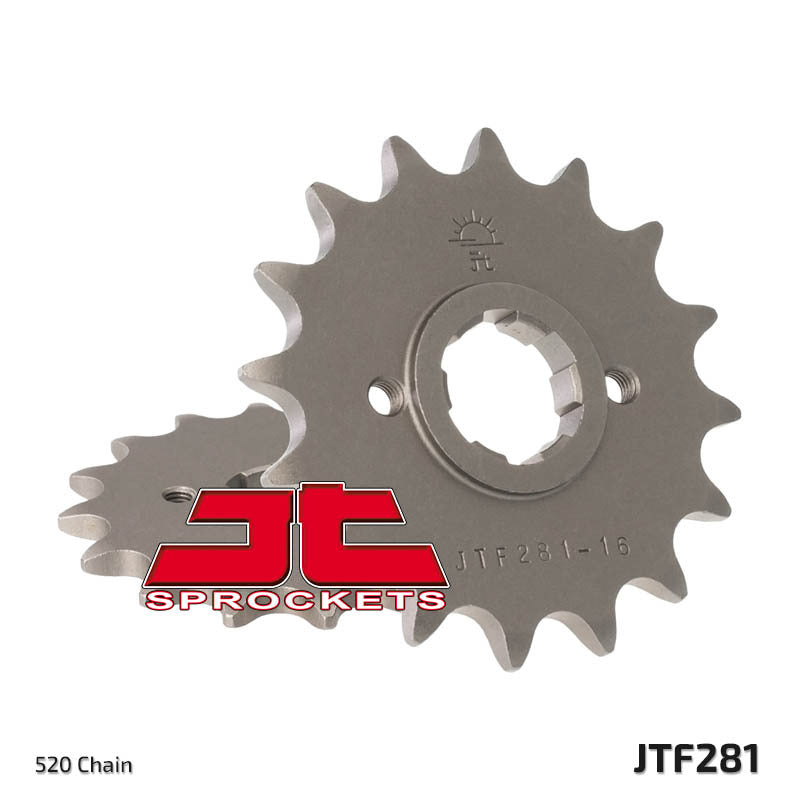 Honda XL 500 R [JT Sprockets] - Standard steel pinion at the front