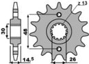 Honda CB 900 F2 Boldor [PBR] - Standard Stahlritzel-1