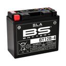 Yamaha Fzs 600 [BS BATTERY] - SLA Maintenance Free Battery Factory Activated - BT12B-4