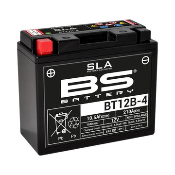 Yamaha Fzs 600 [BS BATTERY] - SLA Maintenance Free Battery Factory Activated - BT12B-4