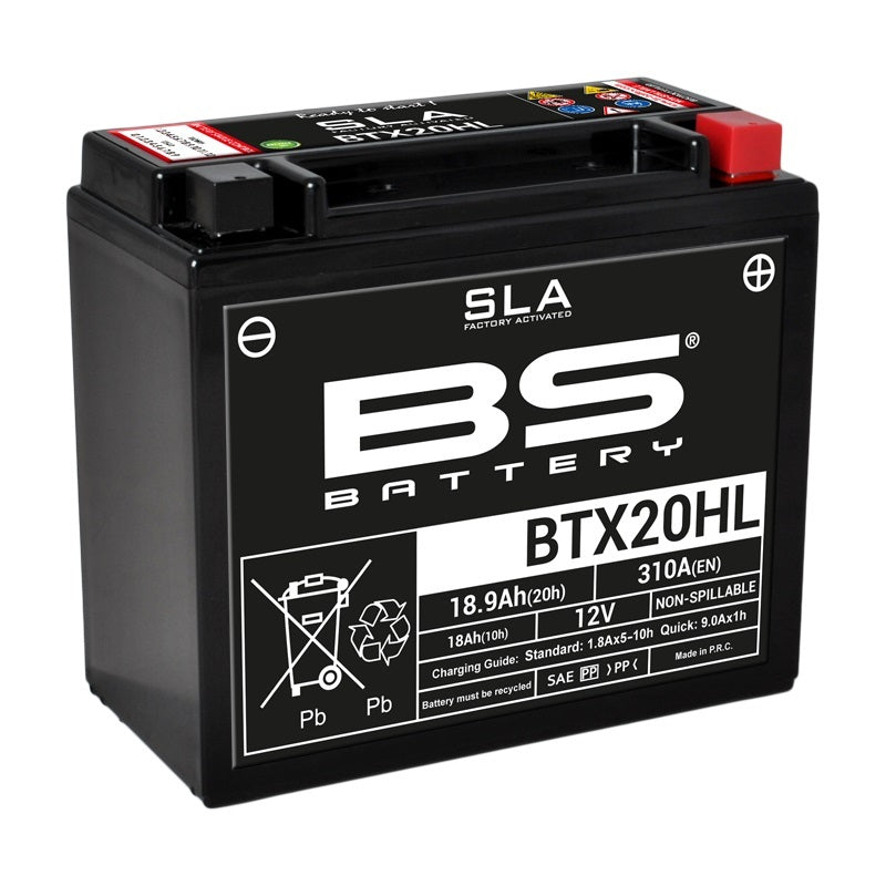 Triumph Tiger Explorer Xr [BS BATTERY] - SLA Maintenance Free Battery Factory Activated - BTX20HL
