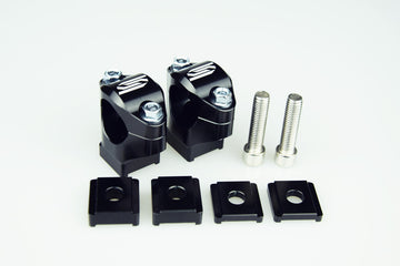 Ktm 790 Adventure [SCAR] - handlebar clamps Ø28.6mm +35 to 50mm OE triple clamp