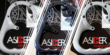 Bmw S 1000 RR 0524 [2012-2014] - Black Edition Tankhandgriff schraubenlos Schwarz BMW S1000R/S1000RR