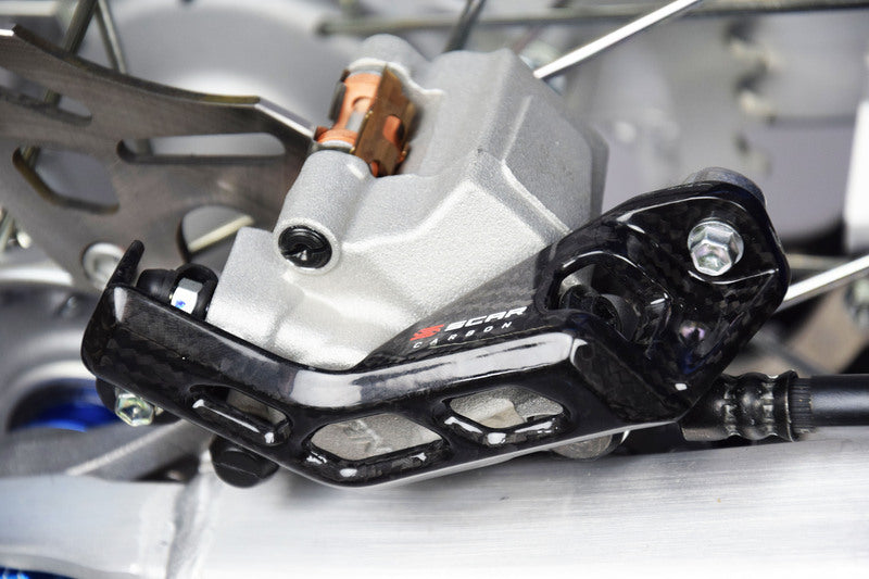 Yamaha Yz 450 [SCAR] - Carbon rear brake caliper protector