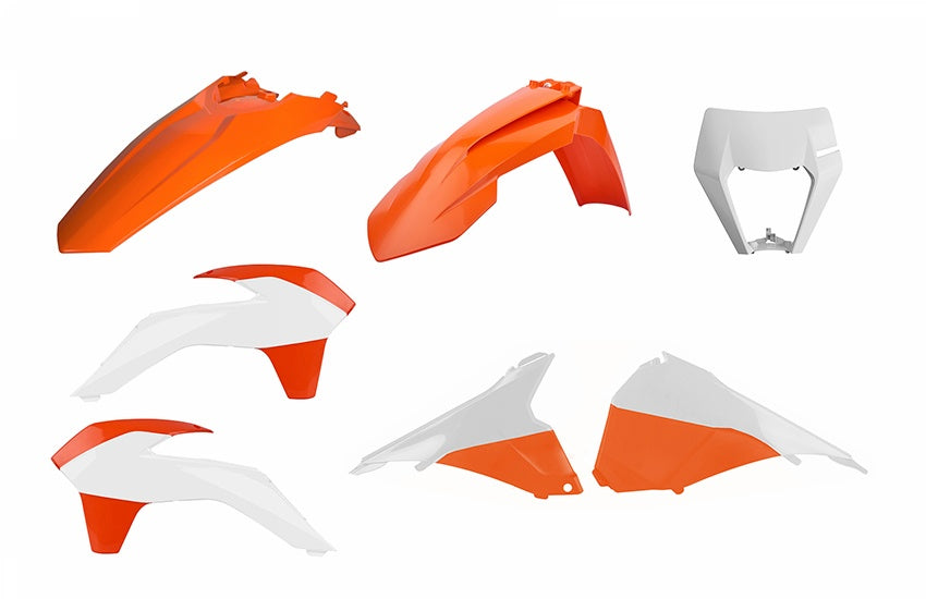 KTM 250 EXC SIX Days [2014-2016] - Enduro Restyling Plastik-Kit Originalfarbe KTM EXC
