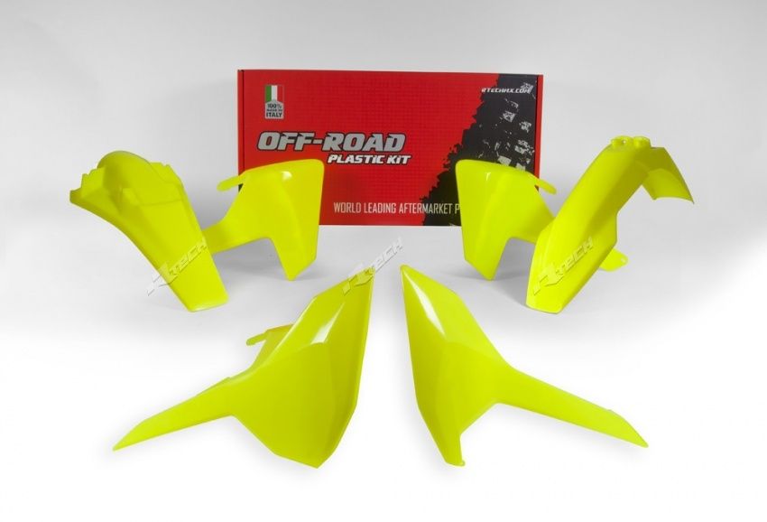 HUSQVARNA FE 250 [2017-2019] - Plastik-Kit neongelb Husqvarna TE/FE