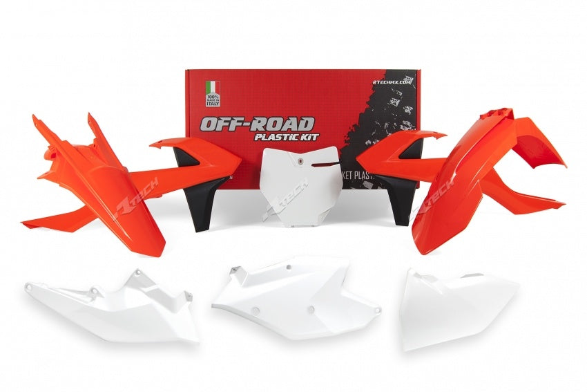 KTM 250 SX F [2016-2018] - Plastik-Kit OEM-Farbe (2018) Rot/Schwarz KTM
