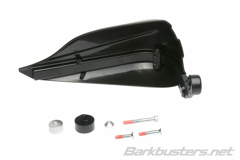 Kawasaki Z Electric [BARKBUSTERS] - Storm Hanguads Set Single Point Clamp Mount-Handlebar End Black