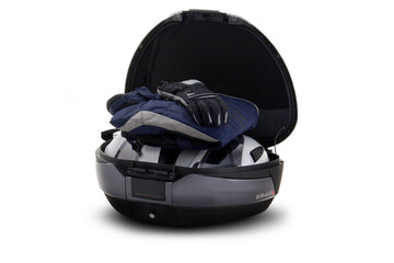 Kawasaki J 125 [SHAD] - SH48DG Top Case - Dark Grey/Black