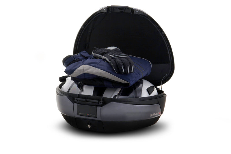 Kymco Agility 125 [SHAD] - SH48DG Top Case - Dark Grey/Black