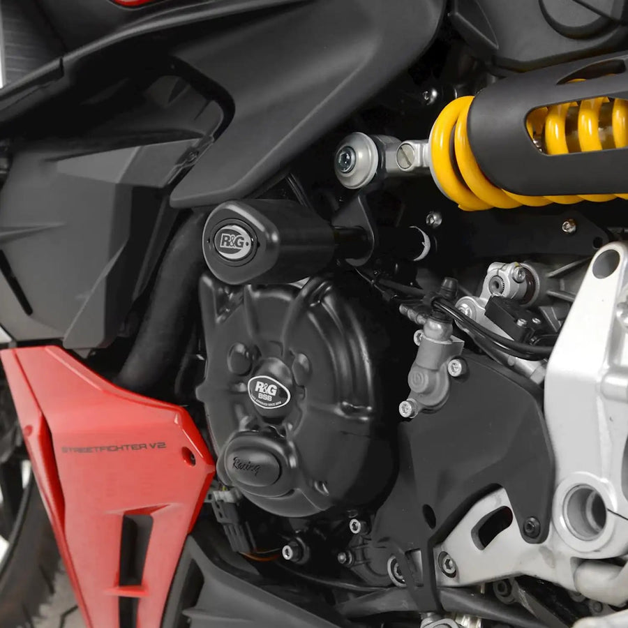 Ducati Panigale V2 [2020-2024] - Aero Crash Pads Black Ducati Panigale V2