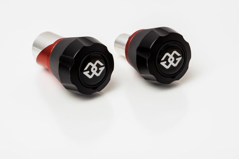 Suzuki GSX-S 750 [GILLES] - GTA fork and swingarm protection (wheel axle) black/red Suzuki GSX-S750
