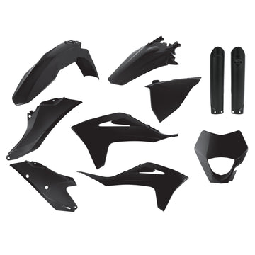 GAS GAS EC 250 [2021-2023] - Plastik-Kit Schwarz GasGas EC
