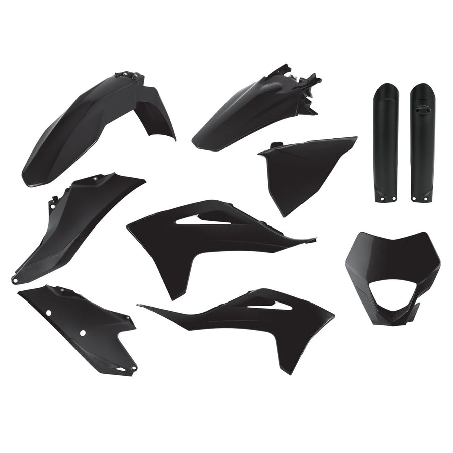 GAS GAS EC 300 [2021-2022] - Plastik-Kit Schwarz GasGas EC
