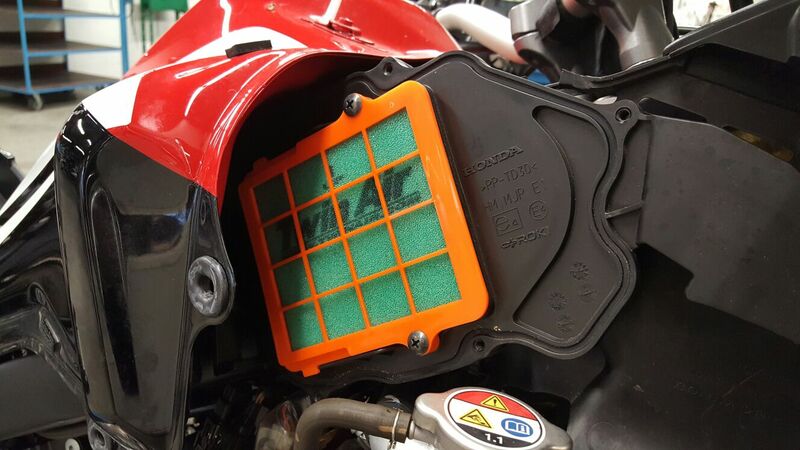 Honda Crf 1000 L Africa Tw [TWIN AIR] - Set of two air filters + cages - 150607P