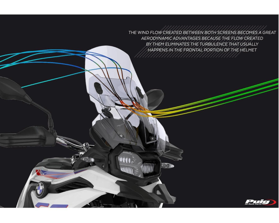 BMW F 800 GS [2025] – Adjustable windshield – heavily tinted