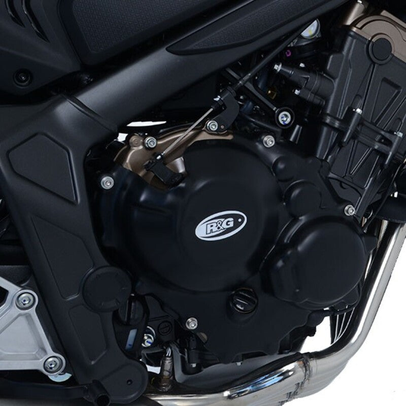 Honda CBR 650 R ABS RH01 [2021-2023] - Race Series Left Engine Case Cover Protector - Black Honda CB650R/CBR650R