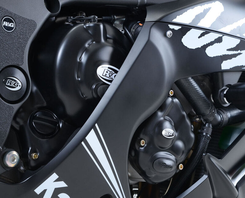 Kawasaki NINJA ZX-10 R ABS SPECIAL EDITION ZX1000S [2016-2018] - Race Series Engine Case Cover Protector - Black Kawasaki ZX-10R/RR