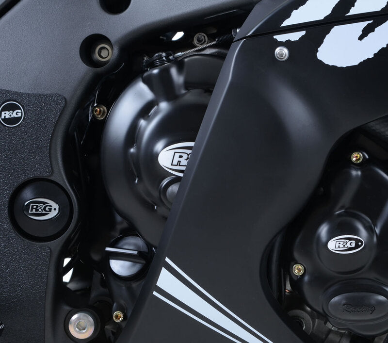 Kawasaki NINJA ZX-10 R ABS SPECIAL EDITION ZX1000K [2015] - Race Series Engine Case Cover Protector - Black Kawasaki ZX-10R/RR