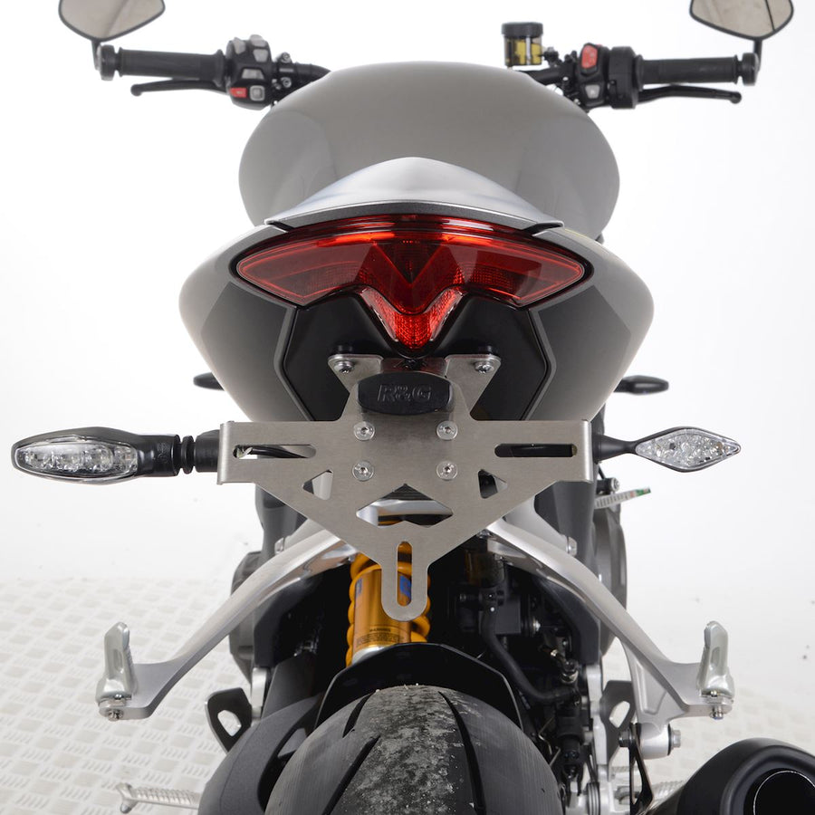 Triumph Speed Triple 1200 RS [2021-2024] - Kennzeichenhalter - Silber Triumph Speed Triple 1200 RS