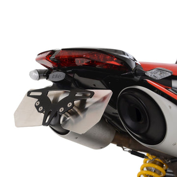 Ducati 950 Hypermotard SP [2019-2025] - Kennzeichenhalter - Schwarz Ducati Hypermotard 950 (SP/RVE)