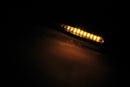 Kawasaki Z 400 [SHIN YO] - Run LED sequence indicator housing black / lens smoke gray (pair), front & rear