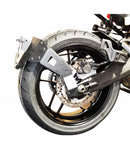 Yamaha Tracer 9 Y-Amt [ACCESS DESIGN] - ''Wheel Fitted'' License Plate Holder Black - Yamaha MT-09 Tracer/GT