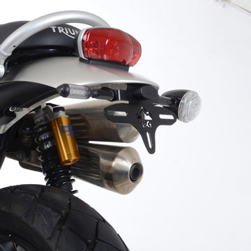 Triumph Scrambler 1200 XE [2022-2026] - Kennzeichenhalter - Schwarz Triumph 1200 Scrambler XC/XE