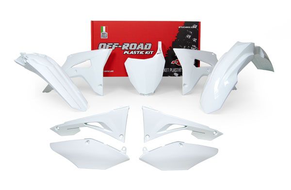 HONDA CRF 250 R [2024] - Revolution Plastik-Kit Weiß Honda CRF