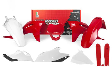 GAS GAS EC 250 F [2021-2023] - Plastic Kit Red/White GasGas EC/EC-F