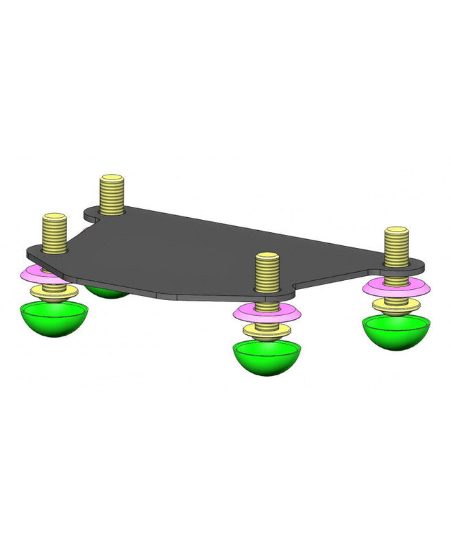 Yamaha Tracer 7 Tracer 7 Gt [ACCESS DESIGN] - ''Wheel Fitted'' License Plate Holder Black - Yamaha MT-07 Tracer